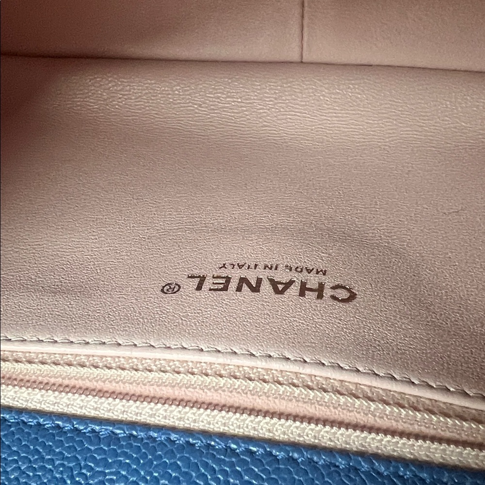Chanel Data Center Back Pocket Flap Bag Caviar Medium - Picture 9 of 13